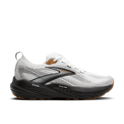 Brooks Glycerin 22. Mens. 2E Wide. white/grey/black