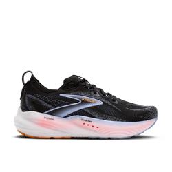 Brooks Glycerin 22. Womens. B Width. black/blue heron/orange