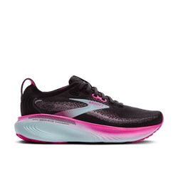 Brooks Adrenaline GTS 25 Womens. B Width. black/cyber pink/iced aqua