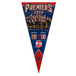 Sydney Roosters 2026 NRL Premiers Team Photo Pennant. *PRE-ORDER*