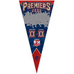 Sydney Roosters 2026 NRL Premiers Team Photo Pennant. *PRE-ORDER*