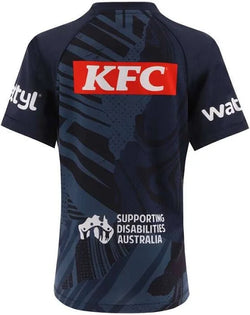 Canterbury Bulldogs 2025 Training Tee. Mens. navy