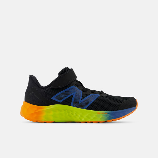 New Balance Fresh Foam Arishi v4 Bungee Lace with Top Strap. black multi SPORTFIRST NAMBUCCA