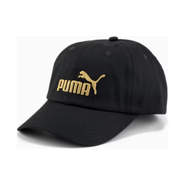 Puma Essentials No.1 Unisex Cap. black gold SPORTFIRST NAMBUCCA