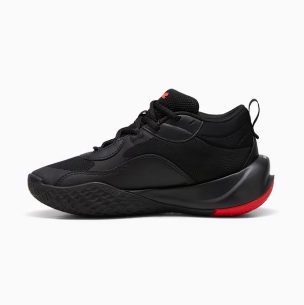 Puma Playmaker Pro Basketball Shoes. Junior. black red