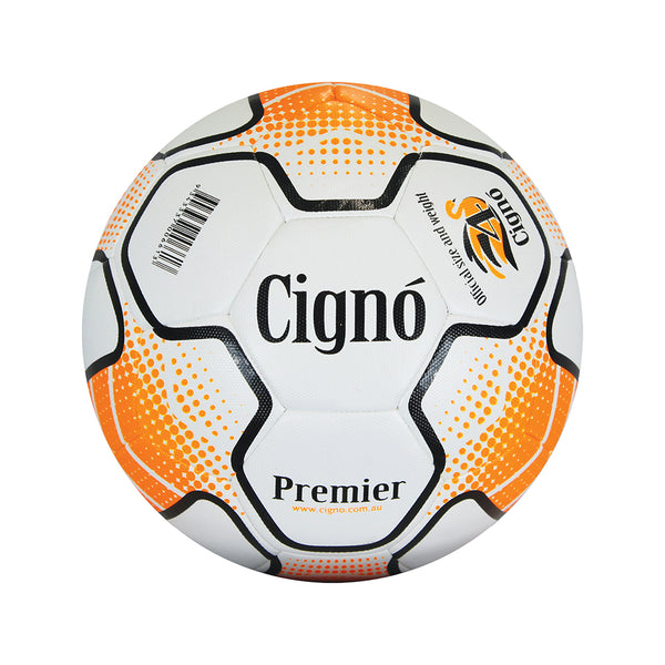 Cigno Premier Match Football Size (Orange/Black) SPORTFIRST