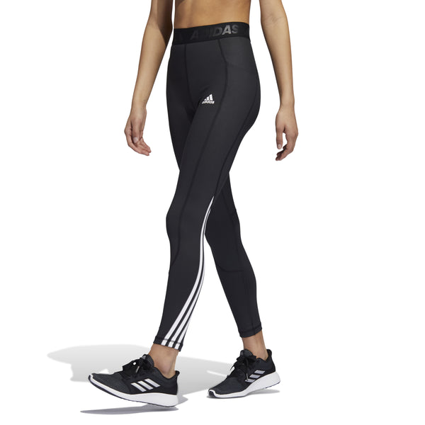 Adidas Techfit 3-Stripes Long Gym Leggings. Womens. black - SPORTFIRST  NAMBUCCA