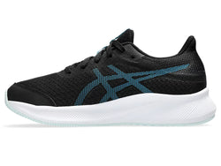 Asics PATRIOT 13 GS. black/teal blue