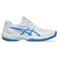Asics Game FF Netball Shoe. Womens. white/blue coast