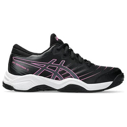 Asics GEL-NETBURNER 21 GS. Junior Netball Shoe. black/hot pink