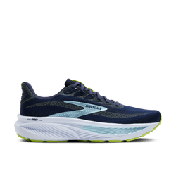 Brooks Ghost 17. Mens. 2E Wide. peacoat/lime/blue