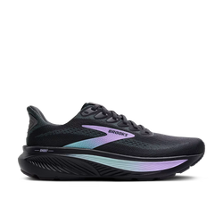 Brooks Ghost 17. Womens. D Wide. grey/clearwater/purple