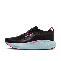 Brooks Adrenaline GTS 25 Womens. B Width. black/cyber pink/iced aqua