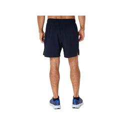 ASICS SILVER 7 INCH SHORT. Mens. midnight