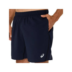 ASICS SILVER 7 INCH SHORT. Mens. midnight