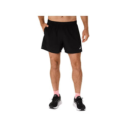 ASICS SILVER 5 INCH SHORT. Mens. black