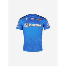 Parramatta Eels 2025 Player Training Shirt. Mens, blue