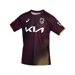 Brisbane Broncos 2026 SS Training Tee. Mens
