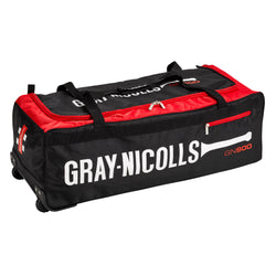 Gray-Nicolls GN 900 Wheel Bag. black/red - SPORTFIRST NAMBUCCA