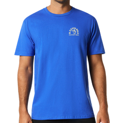 Old Guys Rule. Reel Marlin. T-Shirt. Royal Blue