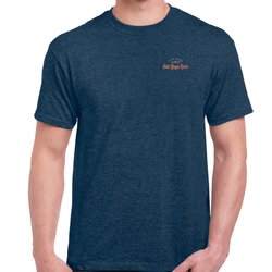 Old Guys Rule. Living Legend T-Shirt.  Blue Dusk