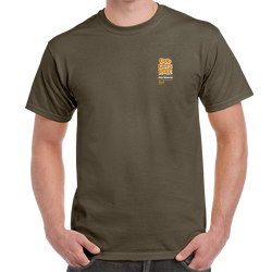 Old Guys Rule. Dirty Weekend II, T-Shirt. Olive