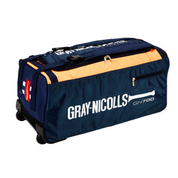 Gray-Nicolls GN 700 Wheel Bag. Navy/Orange