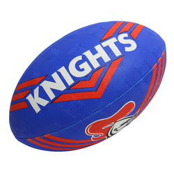 Knights NRL Mini Supporter Ball. 11" - SPORTFIRST NAMBUCCA