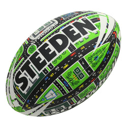 Steeden Screwball Car City. Rugby League Ball Size 5