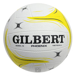 Gilbert Phoenix Netball. White. Size 5.