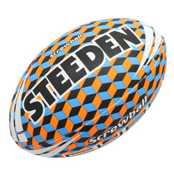 Steeden Screwball Cube. Rugby League Ball Size 5