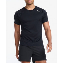 2XU Aspire Tee. Mens. black/white