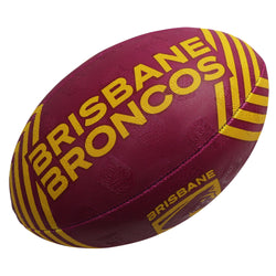 Broncos NRL Mini Supporter Ball. 11"