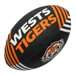 Tigers NRL Mini Supporter Ball. 11"