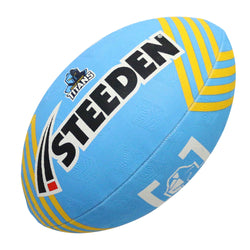 Titans NRL Mini Supporter Ball. 11"