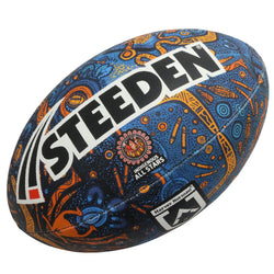 Steeden Indigenous All Stars Supporter Ball, Size 5. (2025)