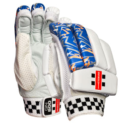 Gray-Nicolls GN 500 Batting Gloves. blue, RH
