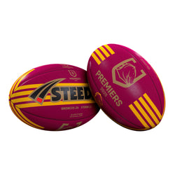 Steeden Brisbane Broncos 2025 Premiers Ball. Size 5