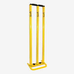 Kookaburra Metal Stumps. yellow - SPORTFIRST NAMBUCCA