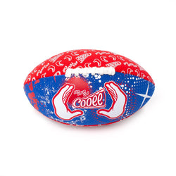 Cooee 11" Neoprene Football. Red