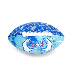 Cooee 11" Neoprene Football. blue