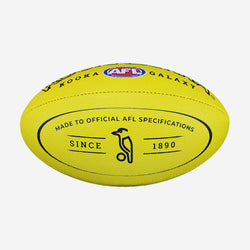 KOOKABURRA GALAXY AFL FOOTBALL. Yellow