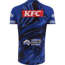 Canterbury Bulldogs 2026 Training Tee. Mens. blue