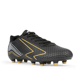 Sfida Catalyst Junior Football Boots. Wide Fit. black/gold