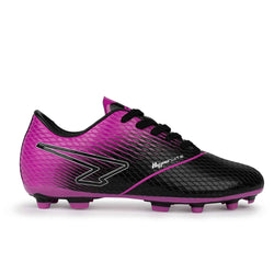 Sfida Equaliser Junior Football Boots. black/purple