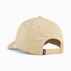 Puma Essentials Elevated Metal PUMA Cat Baseball Cap. toasted almond