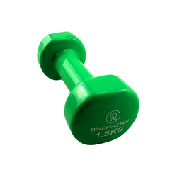 Ringmaster PVC Coated Dumbell 1.5kg Pair - SPORTFIRST NAMBUCCA