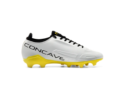 Concave Halo v2 Firm Ground. Mens. white/yellow/black