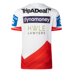 St George-Illawarra Dragons 2026 Training Tee. Mens. white