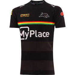 Penrith Panthers 2025 Training Tee. Mens. black